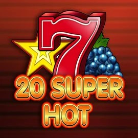20 Super Hot logo by Amusnet Interactive at Robocat Casino
