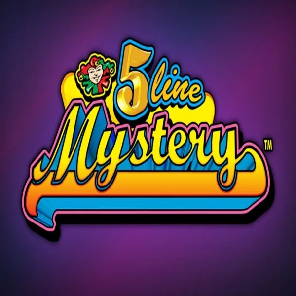 Slots logo of 5 Line Mystery from Eurocoin Interactive at Robocat Casino