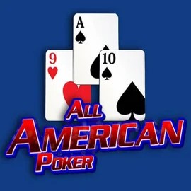 All American Poker logo by RTG (Reel Time Gaming) at Robocat Casino