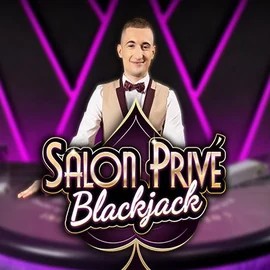 Blackjack Salon Privé logo by Ezugi at Robocat Casino