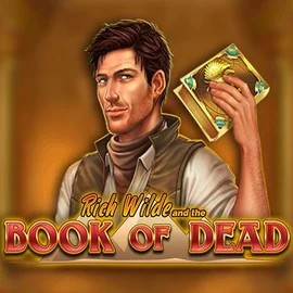 Book of Dead game by Play'n GO – logo hosted on Robocat Casino