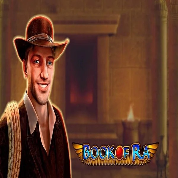 Book of Ra slot icon by Greentube, available at Robocat Casino