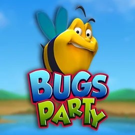 Official Bingo logo: Bugs Party by Play'n GO at Robocat Casino