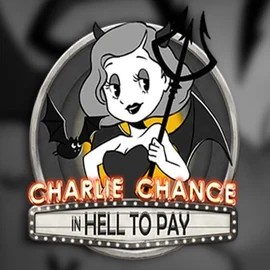 Official Slots logo: Charlie Chance in Hell to Pay by Play'n GO at Robocat Casino