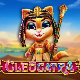 Cleocatra game by Pragmatic Play – logo hosted on Robocat Casino