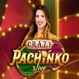 Crazy Pachinko game by Evolution – logo hosted on Robocat Casino