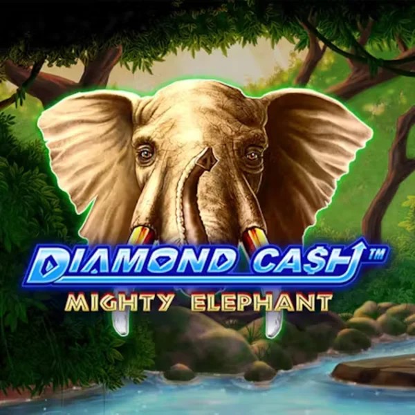 Diamond Cash Mighty Elephant online game logo by Greentube on robocat.it.com