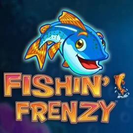 Fishin Frenzy logo by Blueprint Gaming Robocat Casino