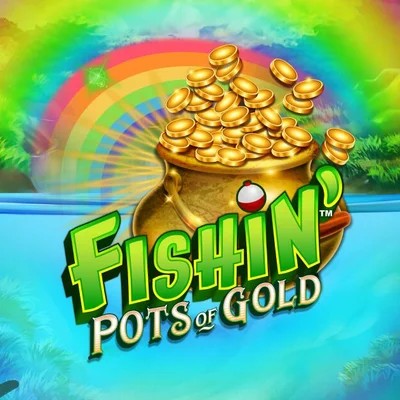 Try Fishin Pots Of Gold slot by Gameburger Studios on robocat.it.com – logo image
