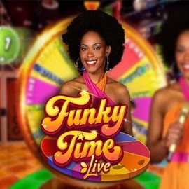 Funky Time game by Evolution – logo hosted on Robocat Casino