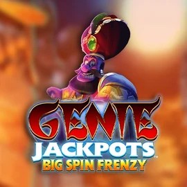 Genie Jackpots: Big Spin Frenzy by Blueprint Gaming, showcased at robocat.it.com – game logo