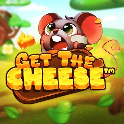Get The Cheese game by Hacksaw Gaming – logo hosted on Robocat Casino