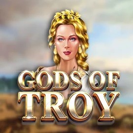 Gods of Troy casino game by Red Tiger Gaming – featured logo at Robocat Casino