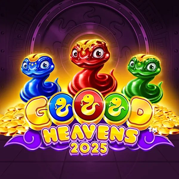 Goood Heavens slot visual from Rarestone Gaming available on robocat.it.com