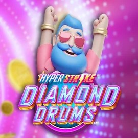 Hyper Strike Diamond Drums casino game by Gameburger Studios – featured logo at Robocat Casino