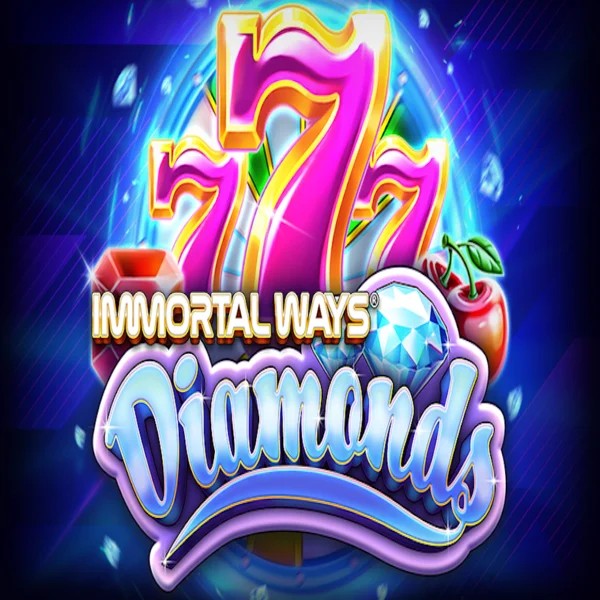 Slots logo of Immortal Ways Diamonds from RubyPlay at Robocat Casino