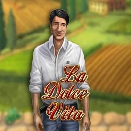 La Dolce Vita logo by Gamomat at Robocat Casino