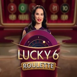 Lucky 6 Roulette casino game by Pragmatic Play – featured logo at Robocat Casino