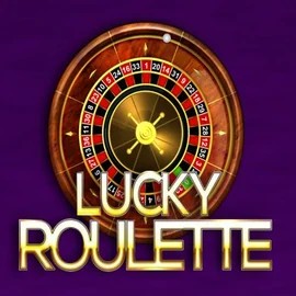 Lucky Roulette slot visual from Belatra Games available on robocat.it.com
