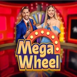 Mega Wheel game by Pragmatic Play – logo hosted on Robocat Casino