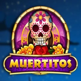 Muertitos logo by Red Rake Gaming Robocat Casino