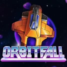 Slots logo of Orbitfall from ELK Studios at Robocat Casino