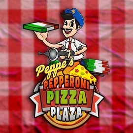 Slots logo of Peppe’s Pepperoni Pizza Plaza from Pragmatic Play at Robocat Casino