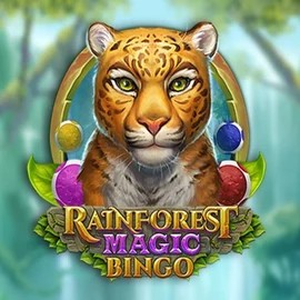 Rainforest Magic Bingo by Play'n GO, showcased at robocat.it.com – game logo
