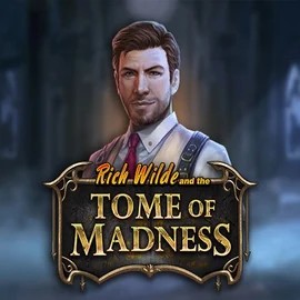 Tome of Madness casino game by Play'n GO – featured logo at Robocat Casino