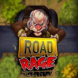 Road Rage slot logo by Nolimit City at Robocat Casino