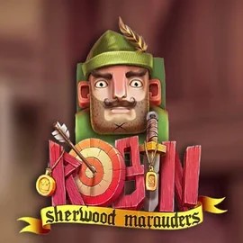 Robin Sherwood Marauders logo by Yggdrasil at Robocat Casino