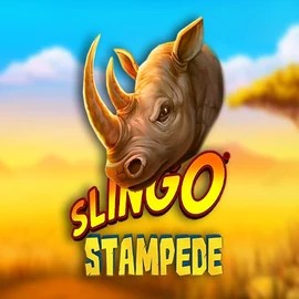 Slingo Stampede slot icon by Slingo, available at Robocat Casino