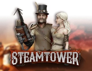 Steam Tower Slot slot icon by NetEnt, available at Robocat Casino