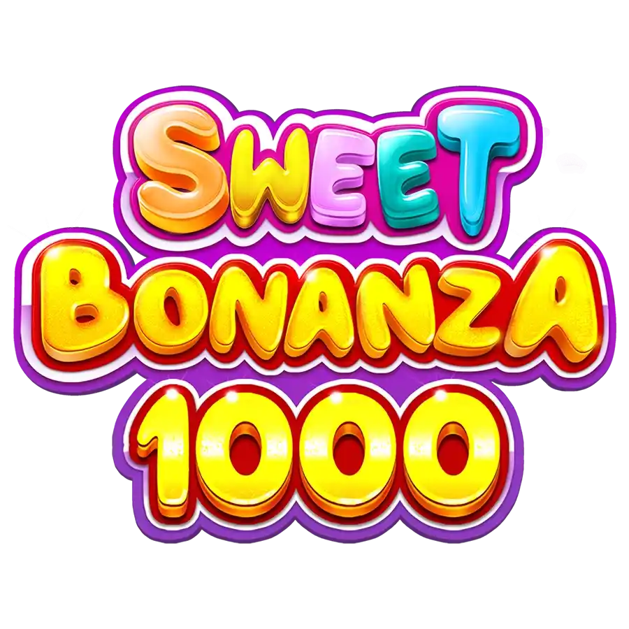 Sweet Bonanza 1000 by Pragmatic Play, showcased at robocat.it.com – game logo