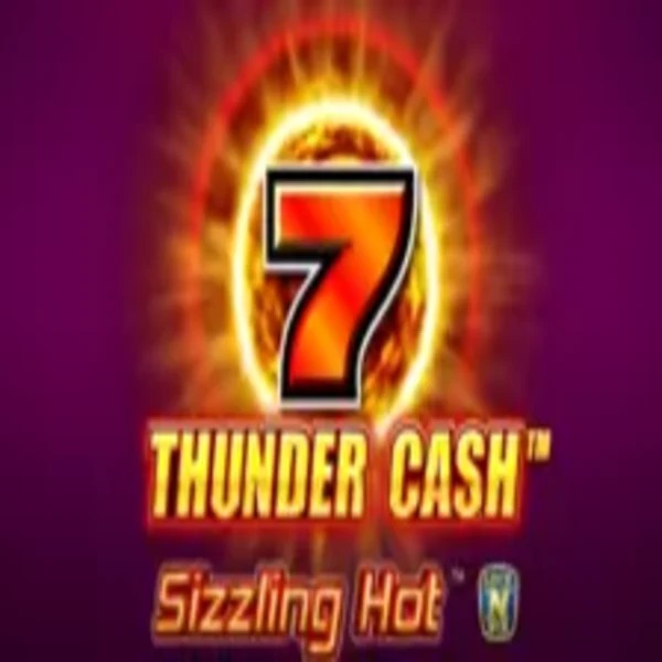 Thunder Cash Sizzling Hot by Novomatic, showcased at robocat.it.com – game logo