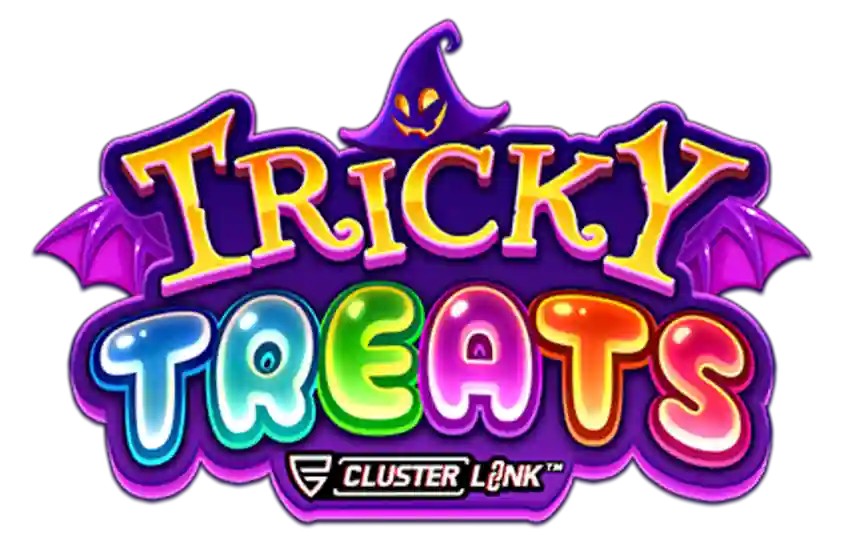 Tricky Treats slot visual from Push Gaming available on robocat.it.com