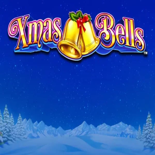 Xmas Bells slot logo by Greentube at Robocat Casino